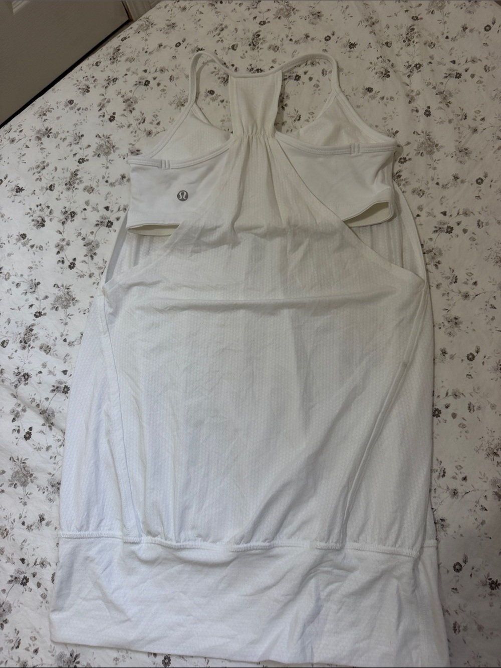 lululemon athletica White Strapless Athletic Dress